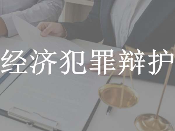 经济犯罪辩护